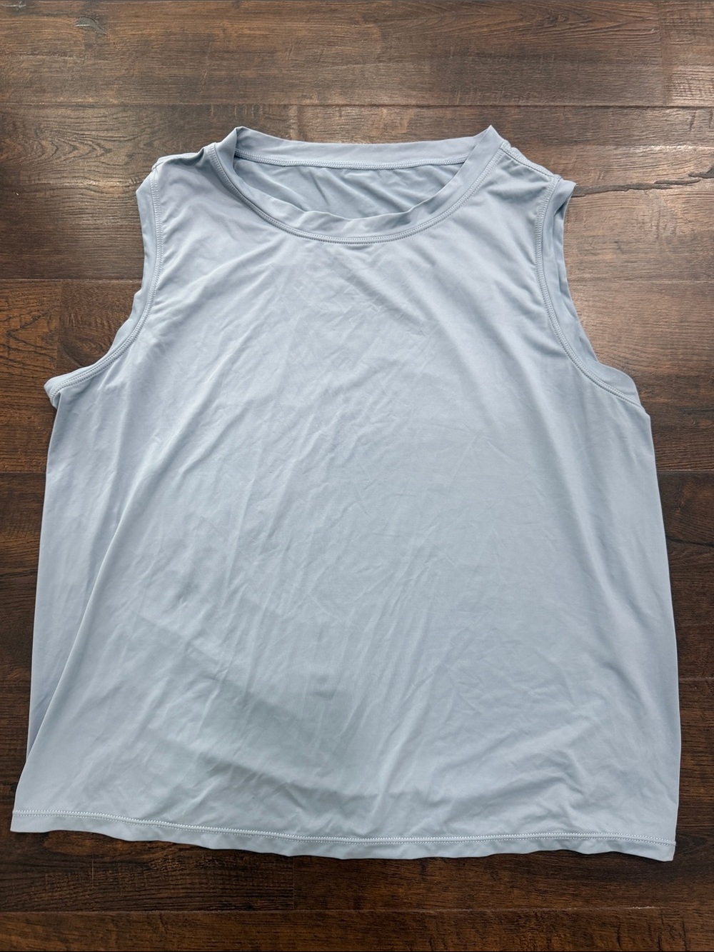 Amazon Sleeveless Dusty Blue Women's Tank Top M